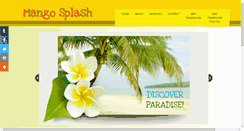 Desktop Screenshot of mangosplash.info